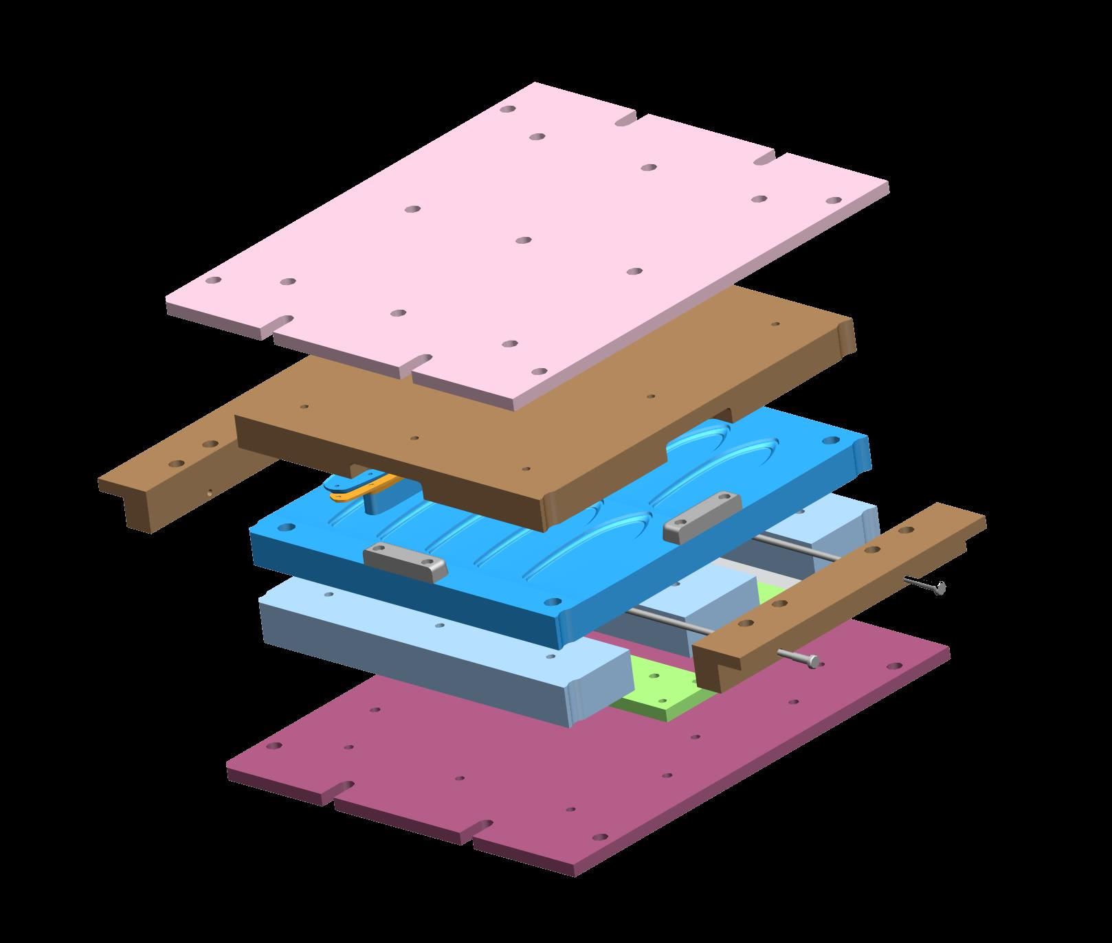 硅橡膠產(chǎn)品模具3D